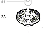 Couronne d´angle réf. 1 606 333 606 BOSCH